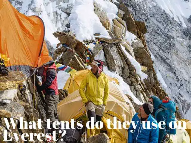 what tents are used on Everest?