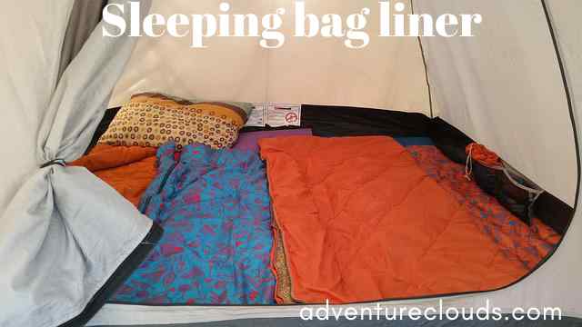 sleeping bag liner 